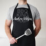 Personalised Barbecue King Apron, thumbnail 1 of 12