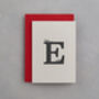 E Is For Ermine, Alphabet Card, thumbnail 1 of 3