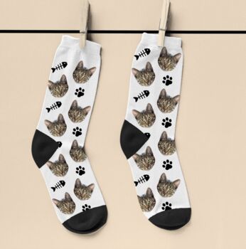Personalised Pet Face Socks, 6 of 6