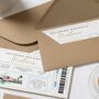 Personalised Holiday Reveal Boarding Pass Birthday Card, thumbnail 2 of 4