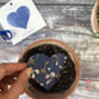 Red, Blue And Gold Seed Paper Hearts Set, thumbnail 5 of 10