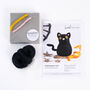 Halloween Cat Needle Felting Kit, thumbnail 9 of 9