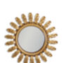 A Choice Of Burnished Gold Sunburst Mirrors, thumbnail 4 of 6