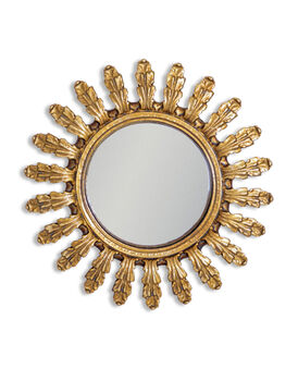 A Choice Of Burnished Gold Sunburst Mirrors, 4 of 6