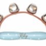Personalised Blue Polka Dot Cluster Bell, thumbnail 2 of 4