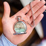 Personalised Map Pocket Watch, thumbnail 1 of 12