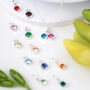 Sterling Silver Birthstone Charms, thumbnail 1 of 2