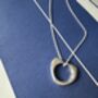 Infinity Heart Spinner Ring And Pendant, thumbnail 4 of 5