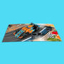 Formula One Racing Car 3D Pop Up Card, thumbnail 2 of 4