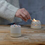Match Striker Pot With Matches In Off White, thumbnail 2 of 8