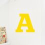 Large Letter Wall Sticker, thumbnail 2 of 11