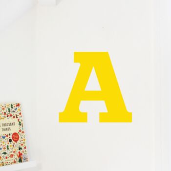 Large Letter Wall Sticker, 2 of 11