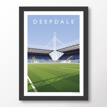 Preston Deepdale Alan Kelly Town End Poster, 7 of 7
