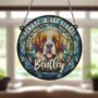 St Bernard Memorial Suncatcher, thumbnail 6 of 6