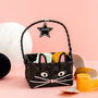 Personalised Halloween Cat Basket, thumbnail 2 of 2