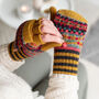 Fabulous Fairisle Knit Gloves, thumbnail 4 of 12