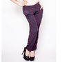 Viola Relaxed Fit Silk Trousers, thumbnail 3 of 4