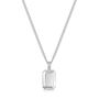 Ingot Tag Men's Necklace 925 Sterling Silver, thumbnail 1 of 6