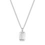 Ingot Tag Men's Necklace 925 Sterling Silver, thumbnail 1 of 8