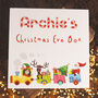 Personalised Toy Train Wooden Christmas Eve Box, thumbnail 2 of 11