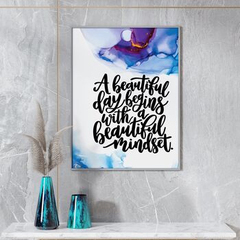 Inspirational Mindset Quote Print, 2 of 8