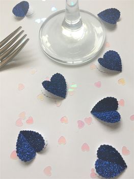 Love Heart 3 D Table Confetti, 4 of 7