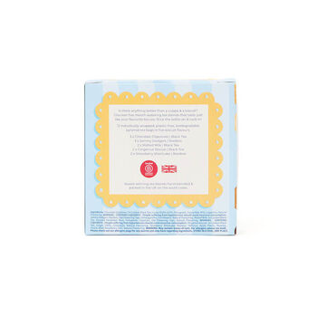 Tea And Biscuits Tea Bag Selection Gift Cube, 4 of 7