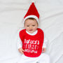 Personalised Baby's First Christmas Eve Bag, thumbnail 9 of 9