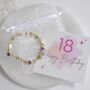 18th Birthday Dainty Crystal Friendship Bracelet Gift, thumbnail 6 of 8