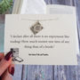 Pride And Prejudice Book Lover Necklace, thumbnail 1 of 6