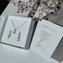 Necklace And Earrings Gift Set For Bridesmaids, thumbnail 4 of 5