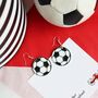 Football Earrings, thumbnail 4 of 6