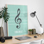 Treble Clef Print | Music Theory Poster, thumbnail 1 of 10