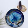 Gold Lustre And Recycled Glass Decorative Bowl, thumbnail 3 of 10