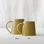 Fair Trade Handmade Glazed Stoneware Conical Mug, thumbnail 10 of 12