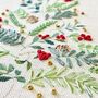 Christmas Tree Embroidery Hoop Kit, thumbnail 2 of 4