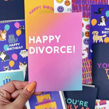 Congratulations 'Happy Divorce' Card, 3 of 3