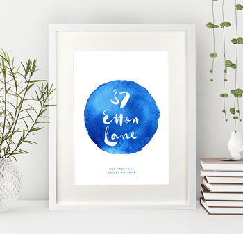 Personalised Watercolour Quote Print, 11 of 12