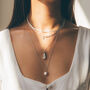 Flat Snake Chain Necklace, thumbnail 4 of 8