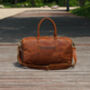 Worn Look Leather Boot Bag, thumbnail 8 of 12