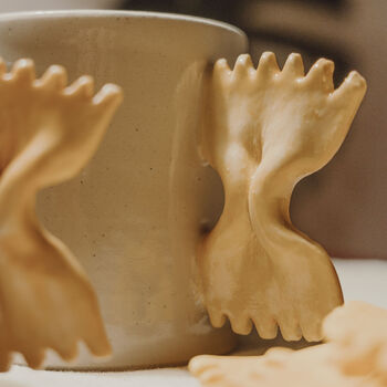 Straight Mug With Pasta Handle, 2 of 3