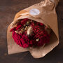 Red Rose Hand Tied Dried Flower Bouquet, thumbnail 2 of 2