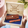 Personalised Golf Tool And Leather Holder With Gift Box, thumbnail 2 of 6