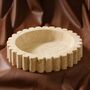 Hand Carved Travertine Wall Tray, Natural Stone, thumbnail 1 of 2