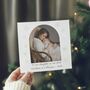 To Daughter On Her First Christmas A Mummy Photo Message Card, thumbnail 1 of 5