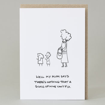 Overheard Mum, Mother's Day Card, 2 of 4