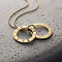 Personalised Secret Zodiac Circle Necklace, thumbnail 1 of 8
