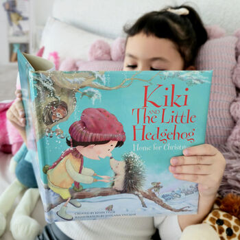The Little Hedgehog: 'Home For Christmas' Personalised Christmas Book, 3 of 12