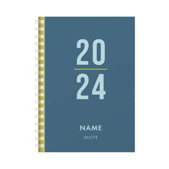 Personalised Diary And Notebook 2024, 4 of 12