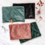 Personalised Velvet Pouch, thumbnail 1 of 10
